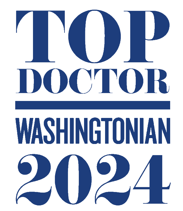 Top Doctor Washingtonian 2024 Award Badge